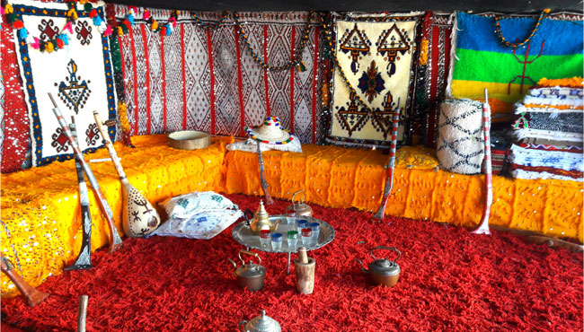 Artículos tradicionales amazigh