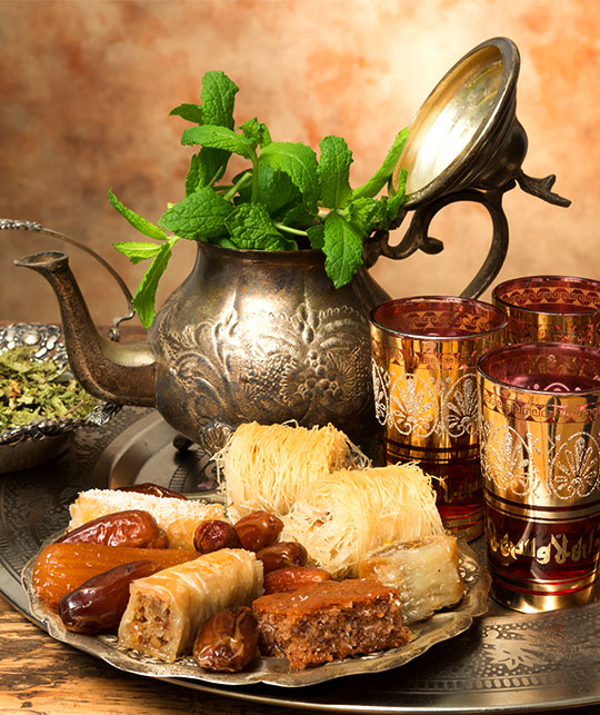 Tè alla menta marocchina