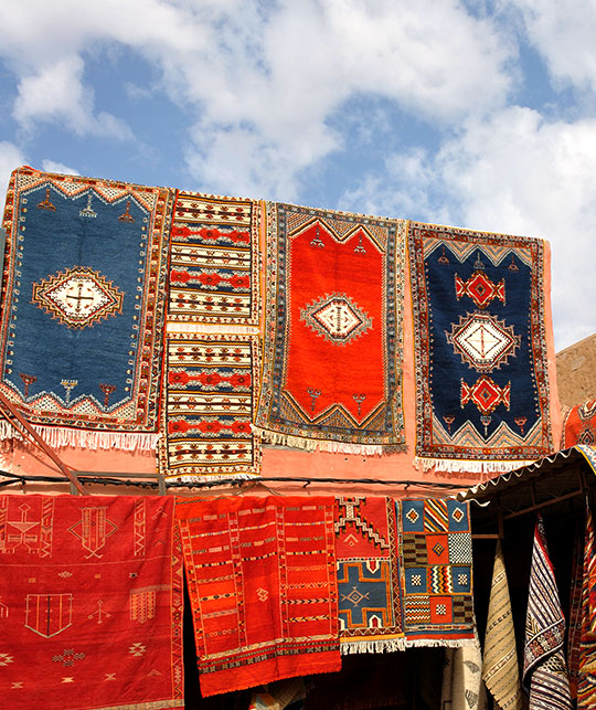 Las alfombras marroquíes