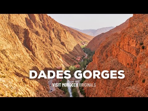 Drive Down the Winding Roads of Dades Gorges