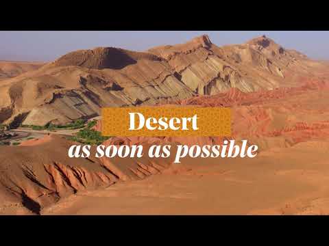 My vacations in Morocco: the desert, a unique experience